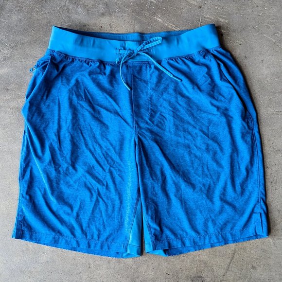 lululemon athletica Other - Lululemon Men's Blue License to Train 9" Linerless Shorts large